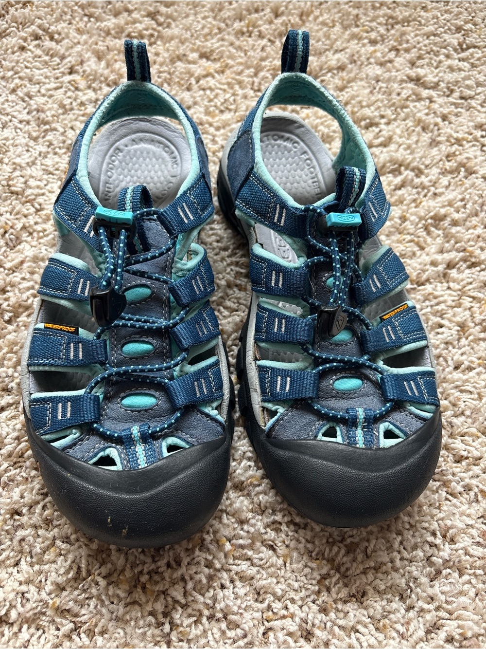 KEEN Women's Newport H2 sandals Women’s Size 8 Blue and Teal